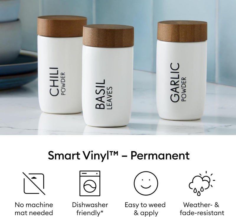 Cricut فينيل دائم ذكي لجهاز جوى إكسترا، أسود (9.5 بوصة × 6 أقدام لفافة) - Image 2